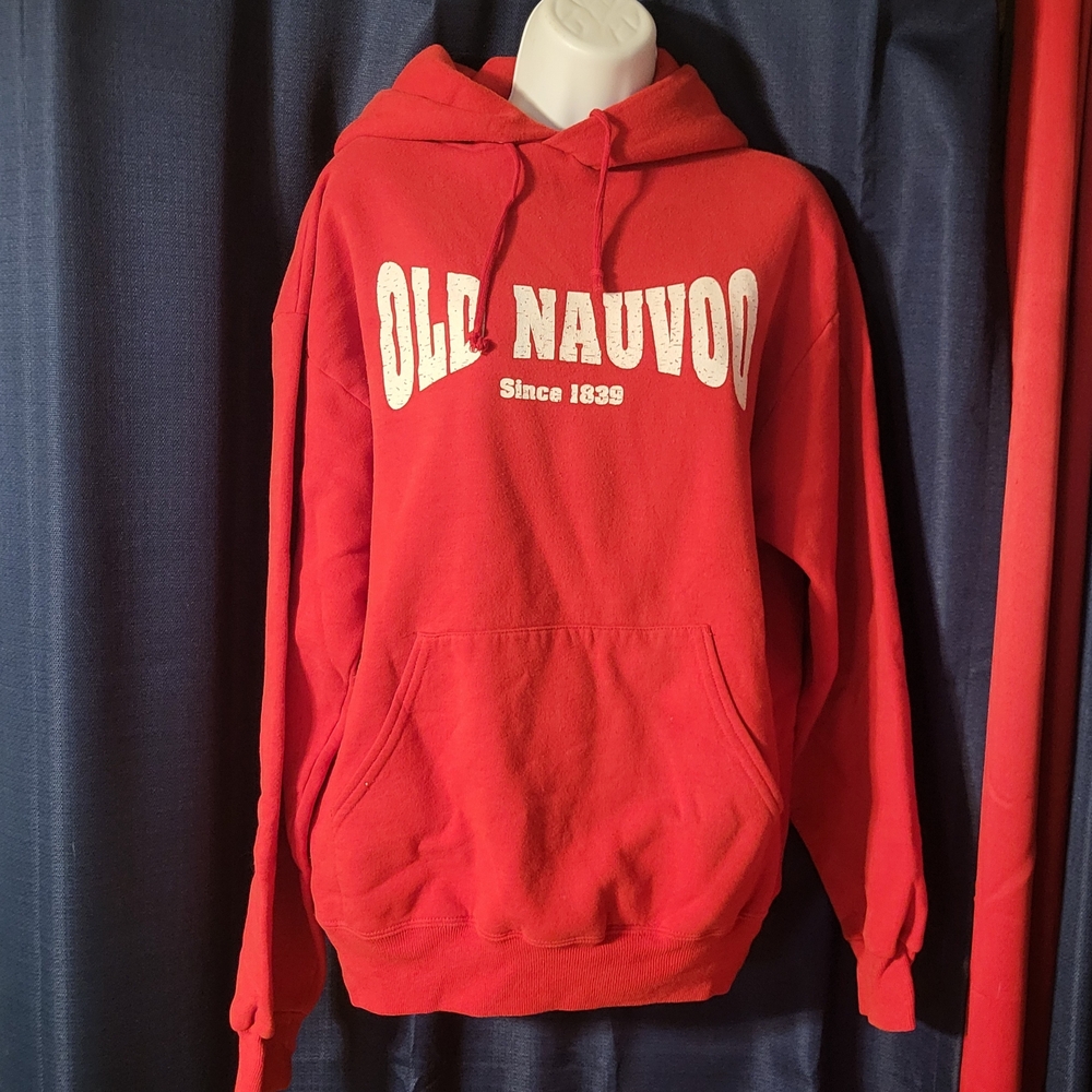 Hoodie old Nauvoo Since 1839 Illinois Retro 90s y2k medium